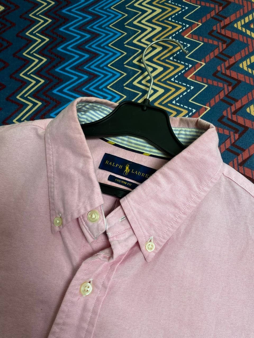 Ralph Lauren Vintage Y2K shirt Ralph Lauren Custom fit pink streetwear Size US L / EU 52-54 / 3 - 8 Thumbnail