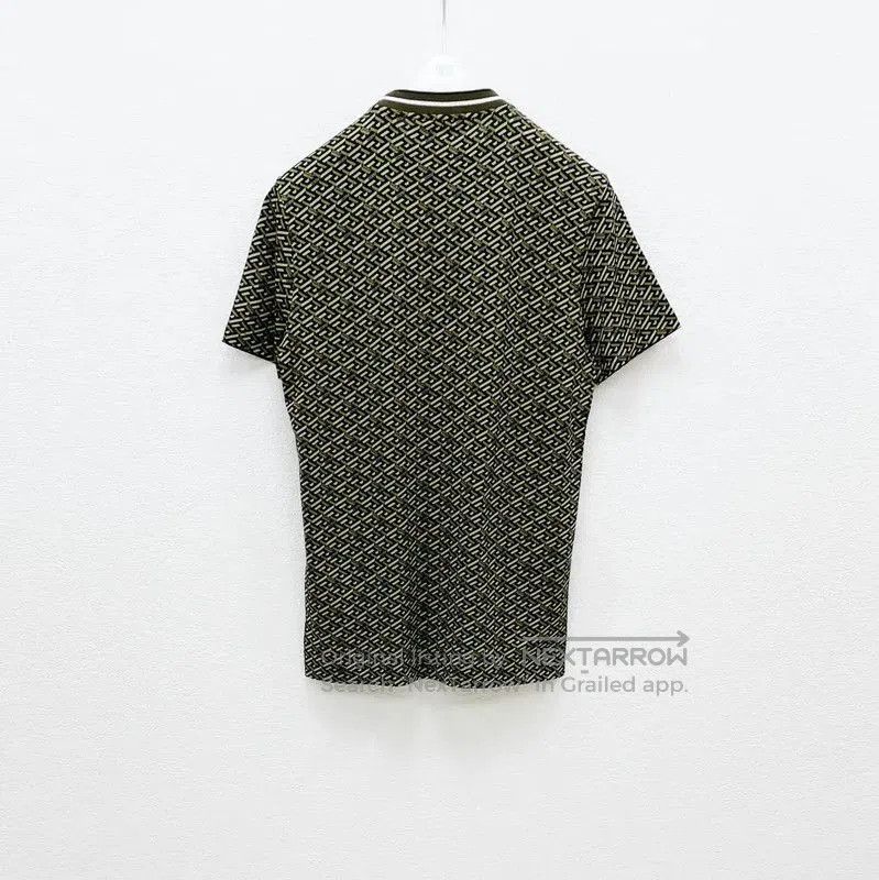 Versace Versace Men's Short Sleeve T-Shirt in Green . Size US M / EU 48-50 / 2 - 4 Thumbnail