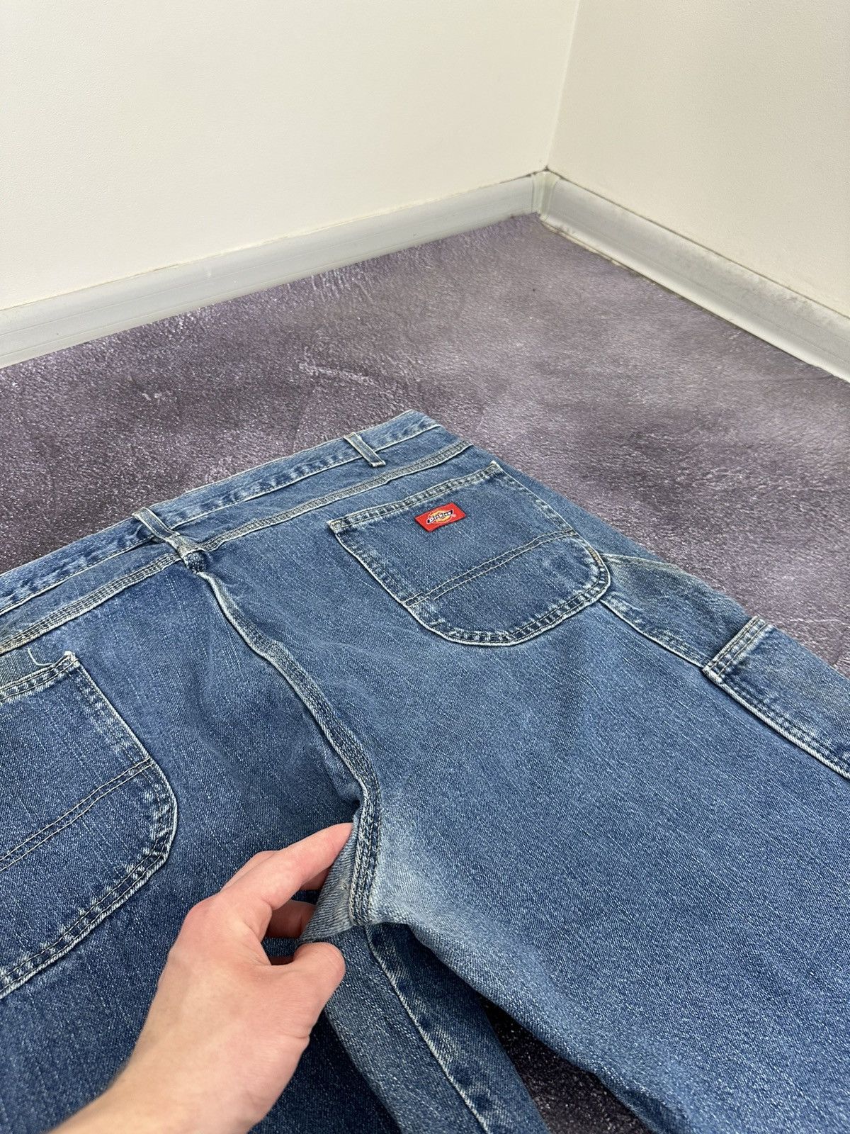 Dickies Vintage Dickies Baggy Denim Carpenter Opium USA Work Pants Size US 44 / EU 60 - 8 Thumbnail