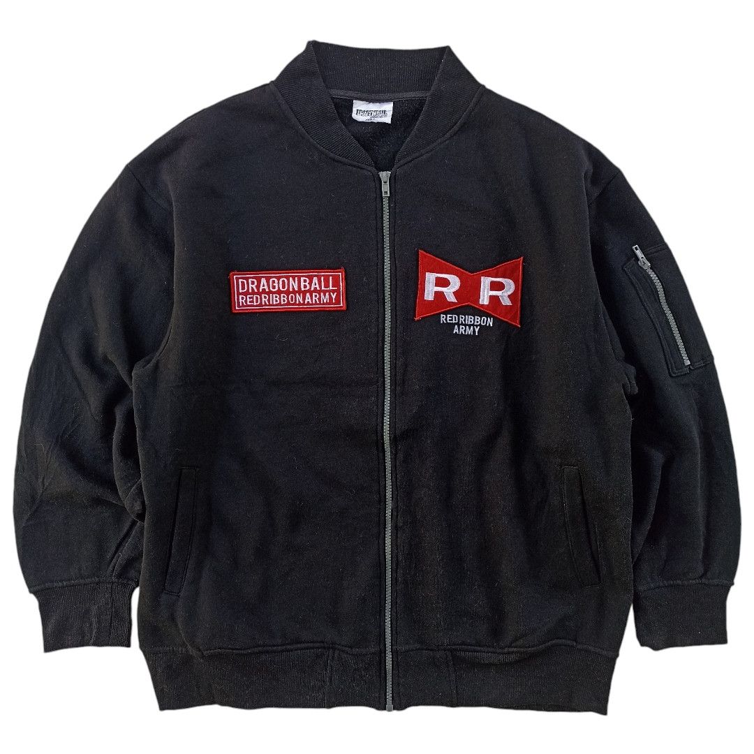 Anime × Cartoon Network Vintage Y2K Dragon Ball Red Ribbon Army Shimamura Sweatshirt Size US XL / EU 56 / 4 - 1 Thumbnail