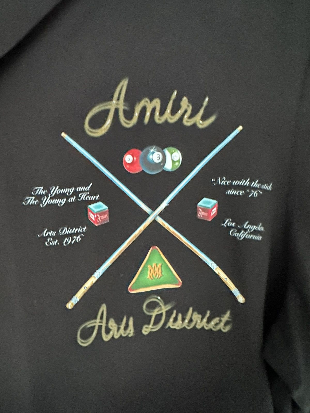 Amiri Amiri Pool Cue Bowling shirt Size US M / EU 48-50 / 2 - 7 Thumbnail