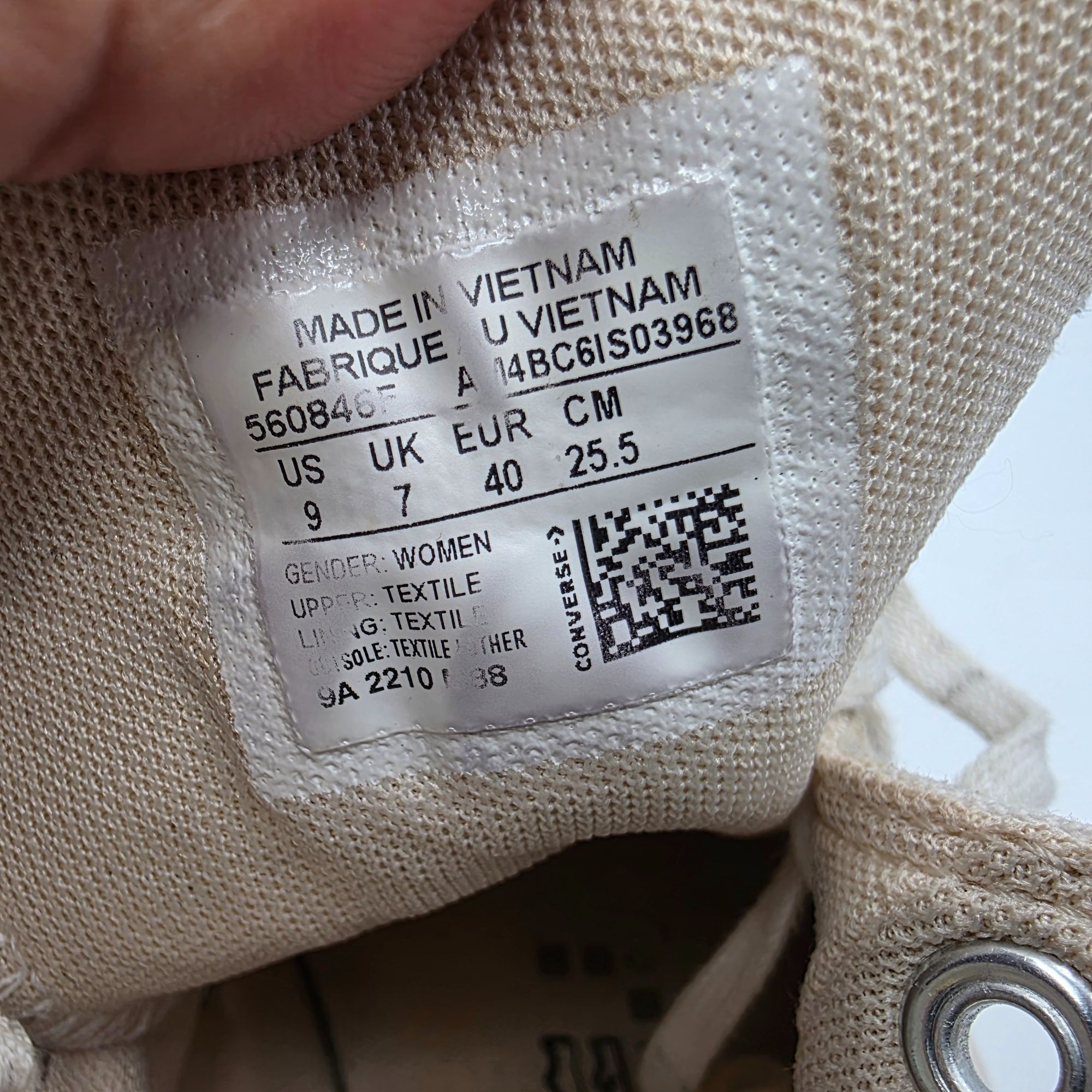 Converse Converse Chuck Taylor All Star Lift Womens Size 9 White Canv Size US 9 / IT 39 - 5 Thumbnail