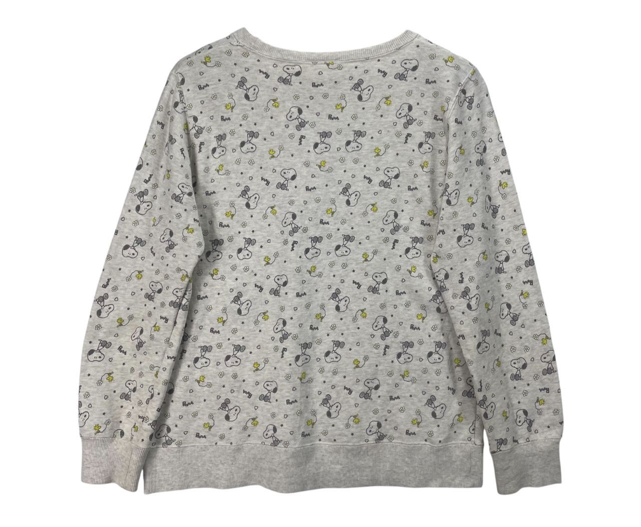 Peanuts Vintage Peanuts Snoopy Overprint Pullover Sweatshirt Size L / US 10 / IT 46 - 5 Thumbnail