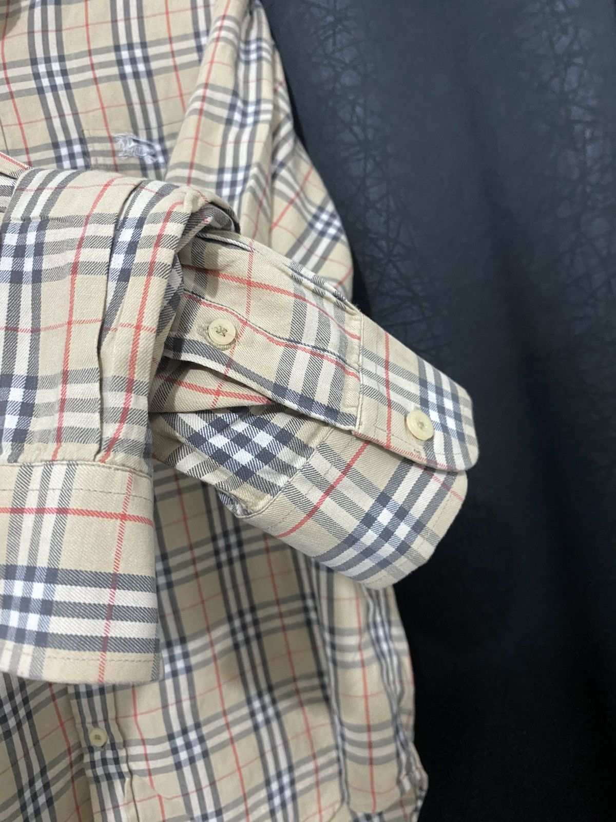 Burberry Vintage Burberry Novacheck Shirt Size US M / EU 48-50 / 2 - 6 Thumbnail