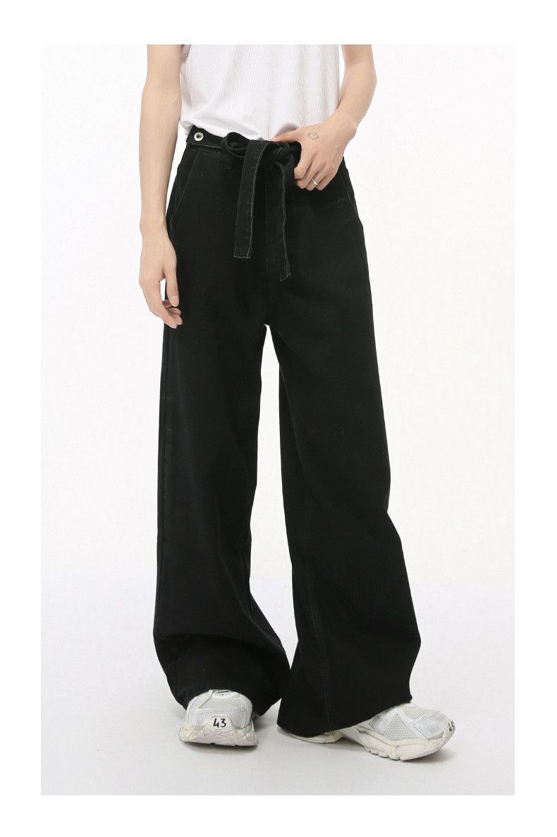 Japanese Brand × Jean Japanese retro straight fashion high street jeans Size US 32 / EU 48 - 4 Thumbnail