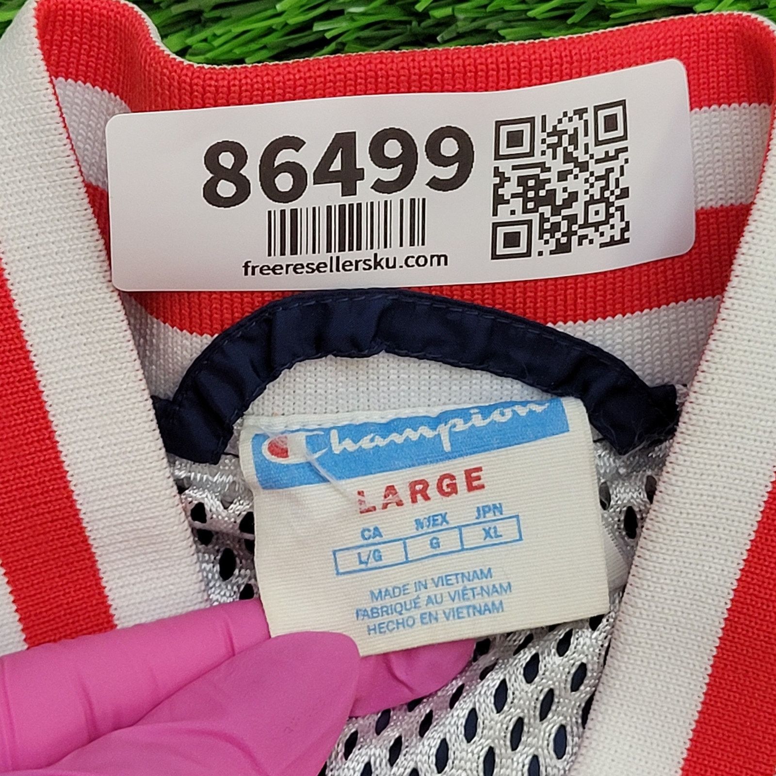 Champion Vintage Y2K Champion Varsity Bomber Jacket Large 23x27 Blue Size US L / EU 52-54 / 3 - 6 Thumbnail
