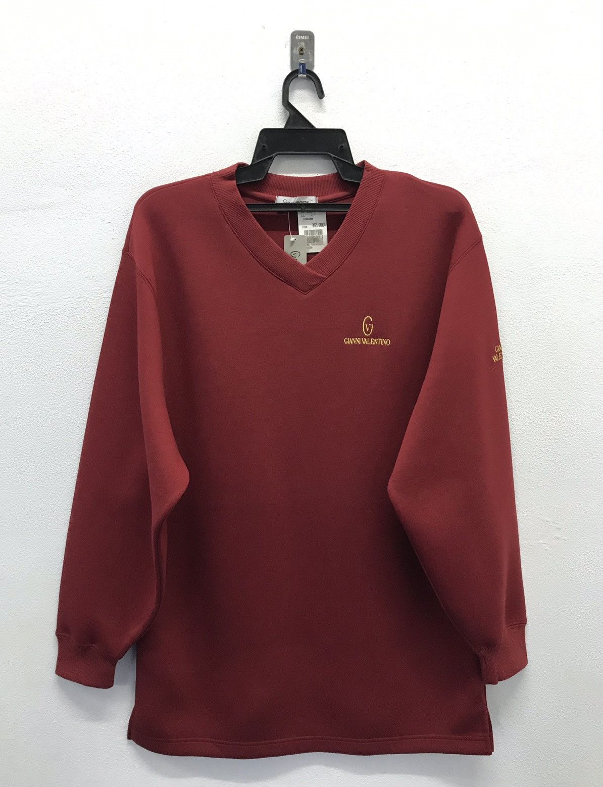 Gianni Valentino × Vintage Vintage Gianni Valentino Sweatshirt Size US XL / EU 56 / 4 - 1 Thumbnail