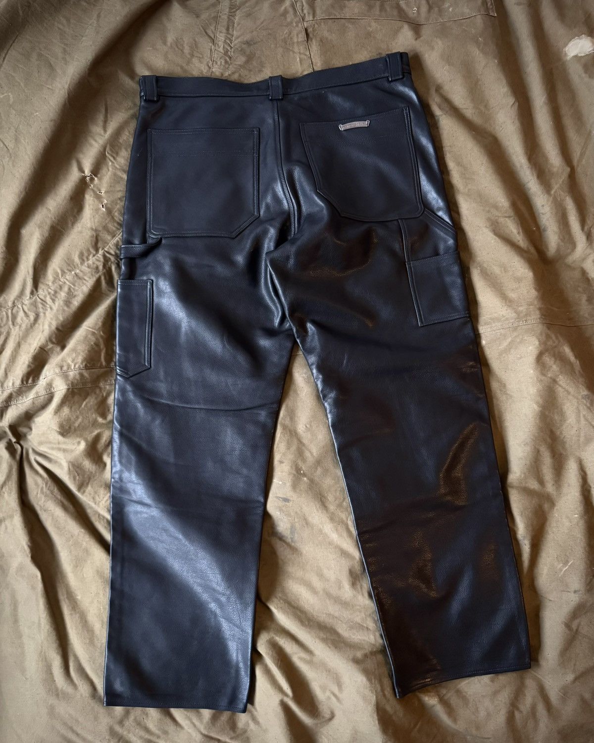 Chrome Hearts Chrome Hearts Fleur Knee Leather Pants Size US 38 / EU 54 - 2 Thumbnail