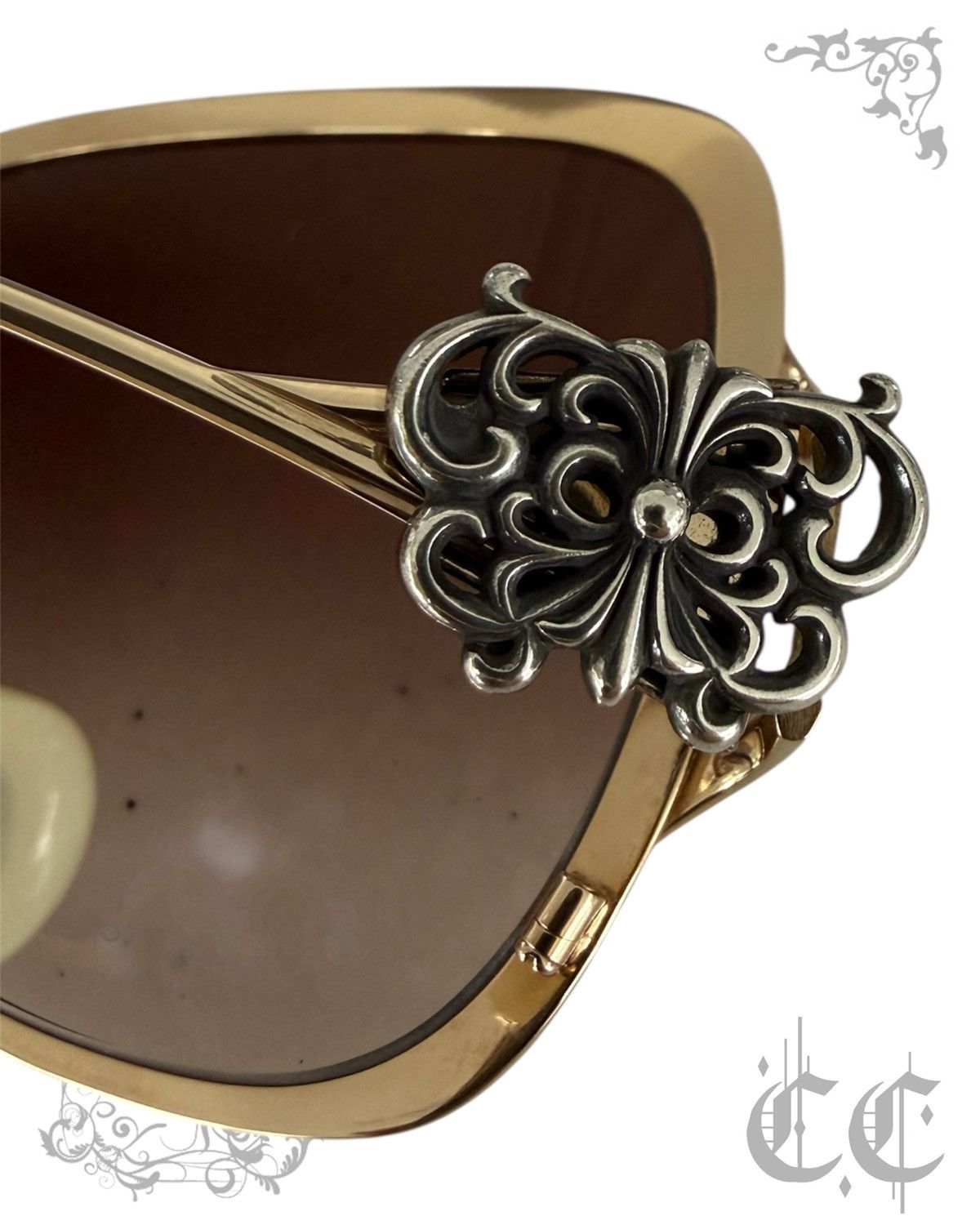 Chrome Hearts Chrome Hearts ‘Call Me Back Kate’ Sunglasses Size ONE SIZE - 5 Thumbnail
