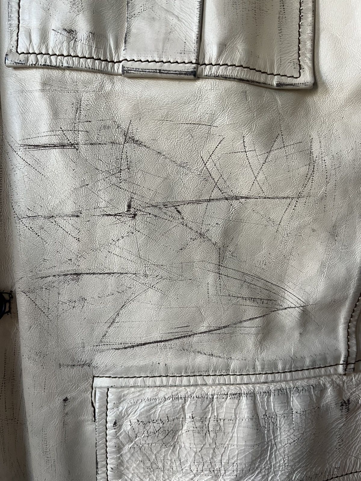 Yves Saint Laurent 2002ss Tomford Era YSL distressed jacket Size US L / EU 52-54 / 3 - 6 Thumbnail
