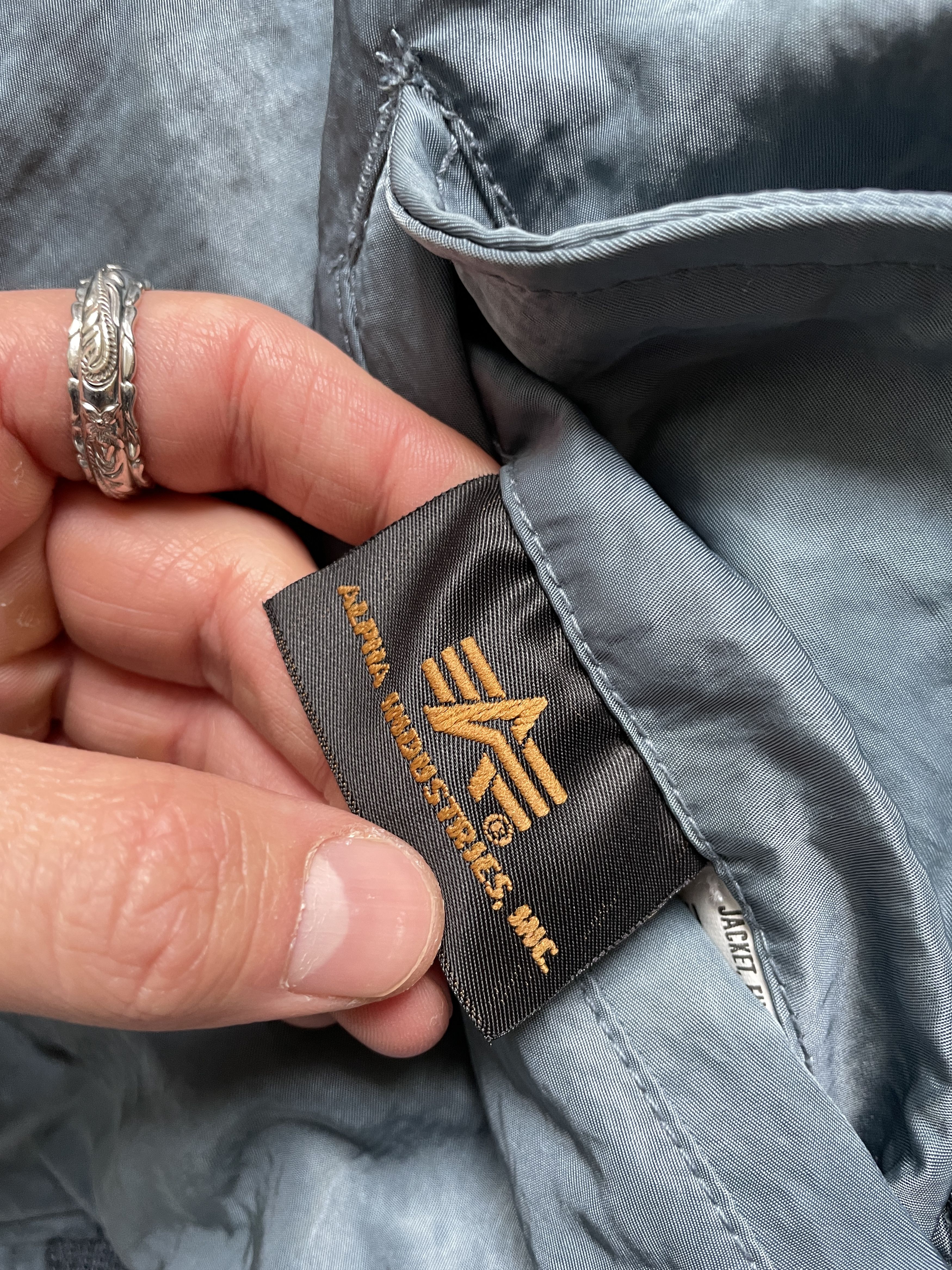 Alpha Industries VINTAGE ALPHA INDUSTRIES MA-1 BOMBER JACKET Size US XS / EU 42 / 0 - 5 Thumbnail