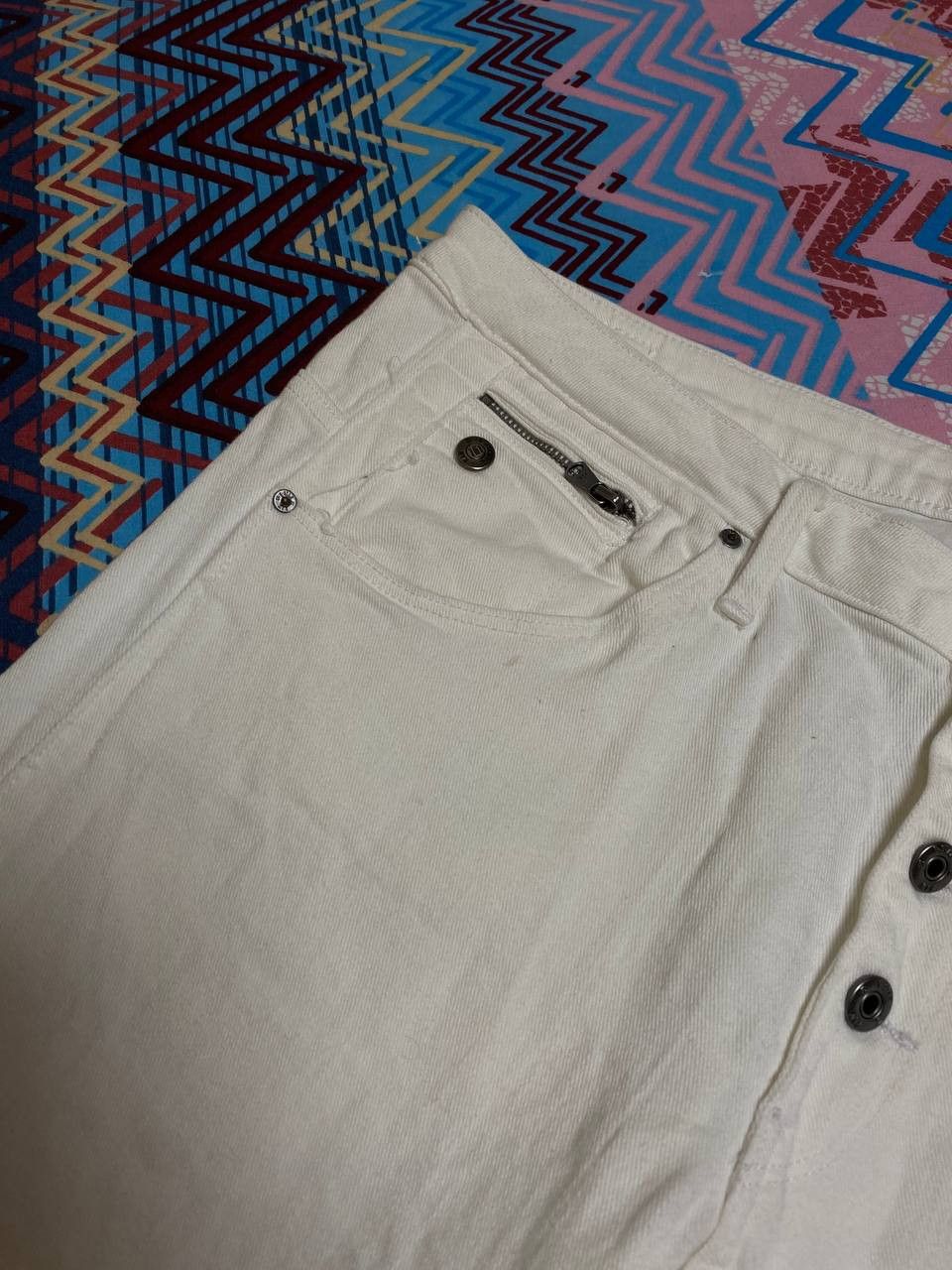 G-Star × Japanese Brand × Vintage Vintage Y2K G-Star Washed Super Slim Japan Denim Pants Size US 30 / EU 46 - 12 Thumbnail