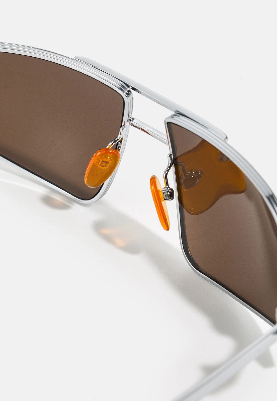 Han Kjobenhavn !DS! SS23 Han Kjobenhavn Demo High Silver Brown Sunglasses Size ONE SIZE - 4 Thumbnail