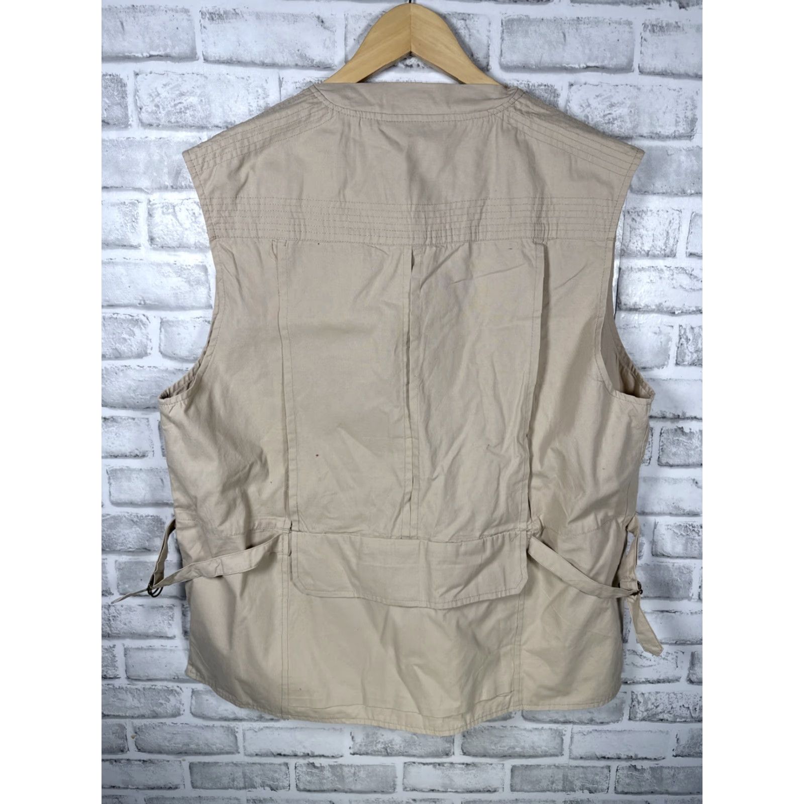 Vintage VINTAGE FOXFIRE Beige Safari Style Vest Mens L Size US L / EU 52-54 / 3 - 7 Thumbnail