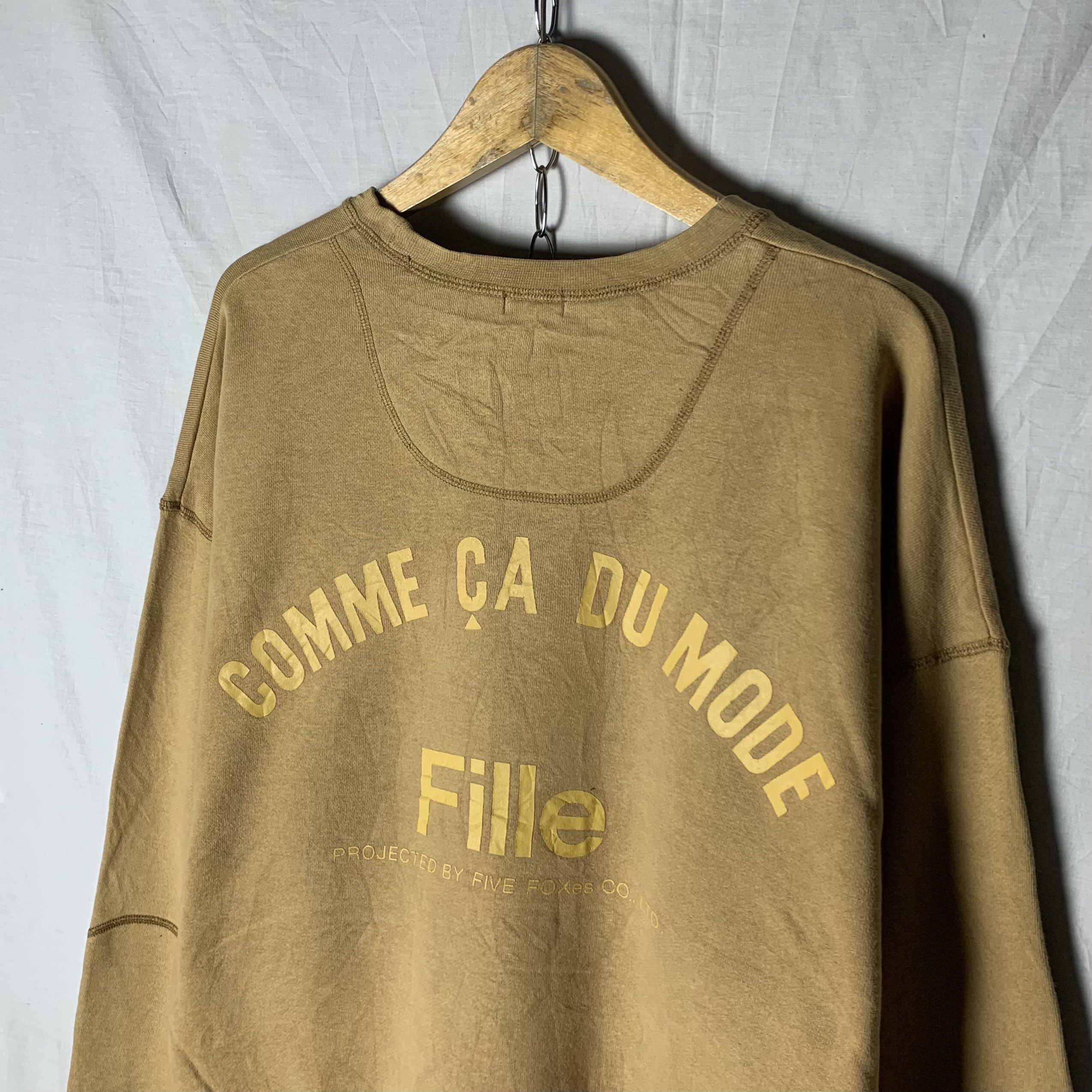 Japanese Brand Vintage Comme Ca Du Mode Fille Sweatshirt Crewneck Size US L / EU 52-54 / 3 - 2 Thumbnail