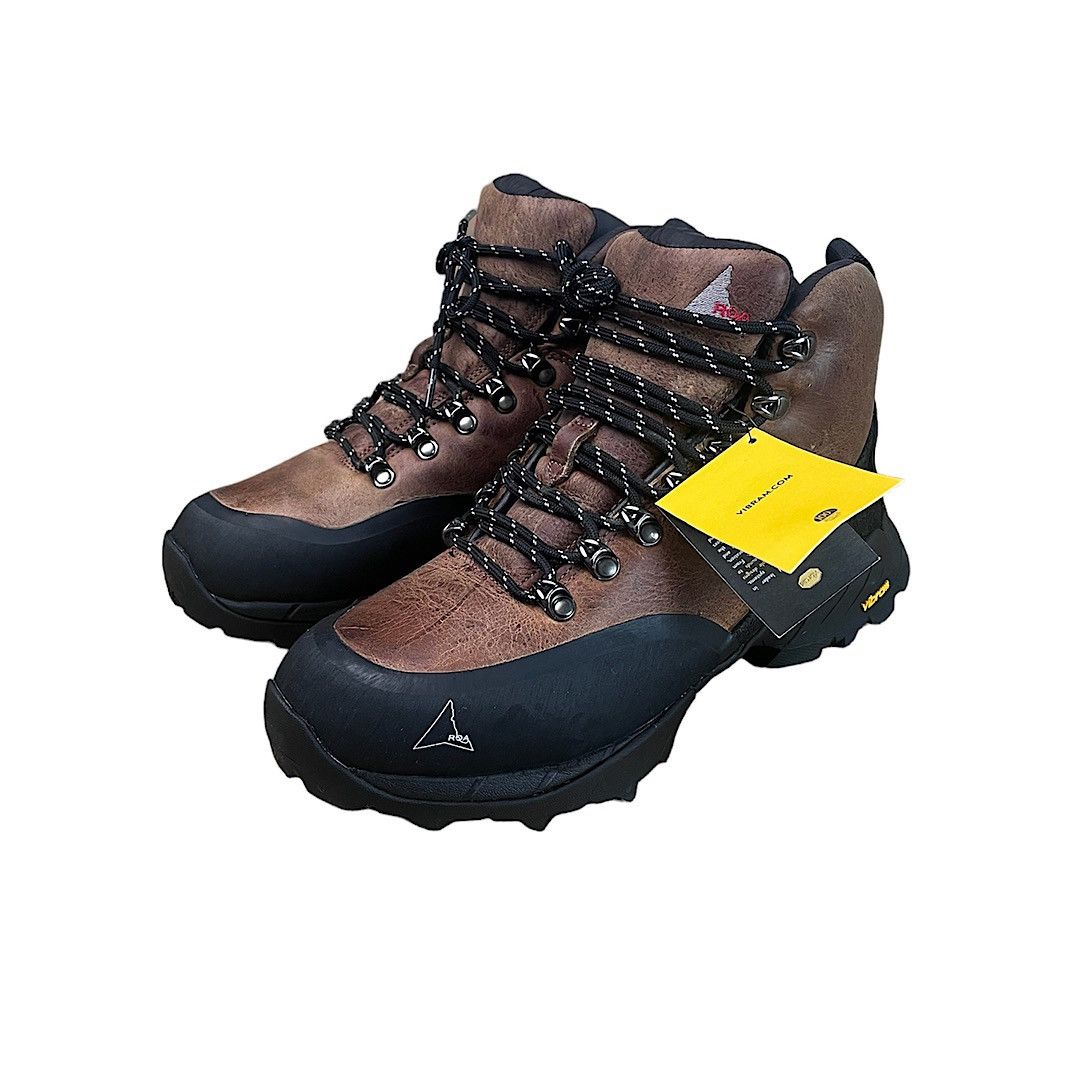 image of Roa Andreas Leather Hiking Boot Noix Vibram Sole in Brown, Men's (Size 8.5)