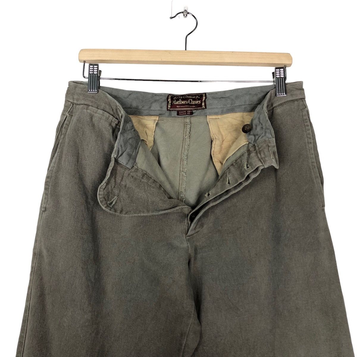 Japanese Brand 🔥Rich Grey - Vintage Marlboro Classic Trousers Size US 32 / EU 48 - 12 Thumbnail