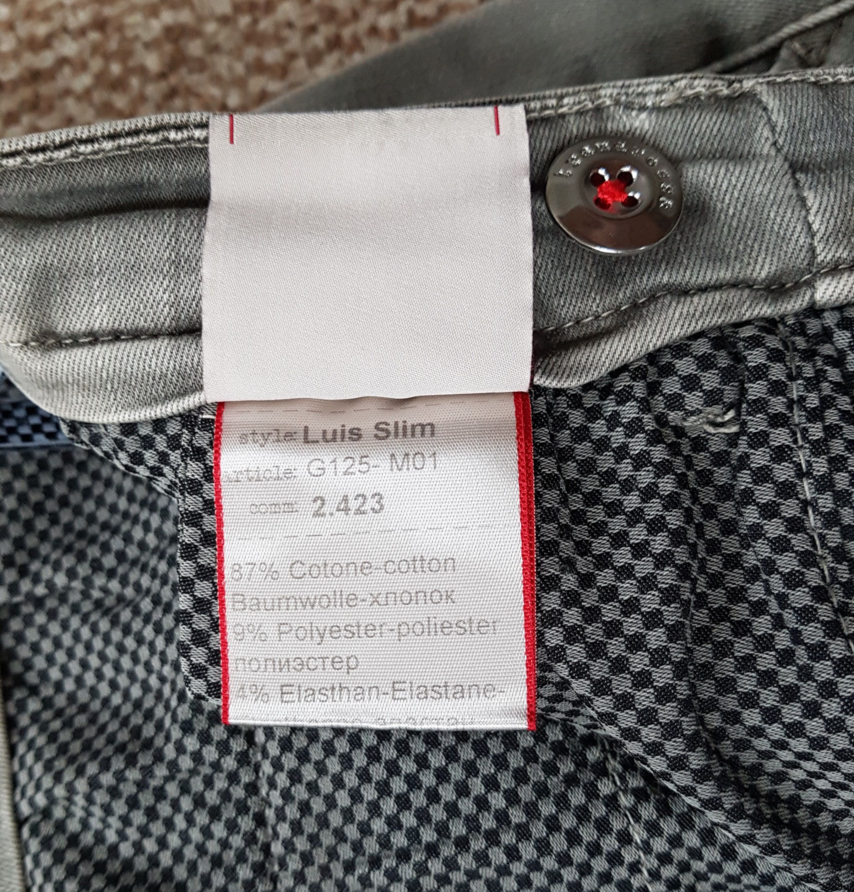 Other Tramarossa 24.7 Luis Slim Stretch Skinny Pants Tapered Size US 31 - 17 Thumbnail