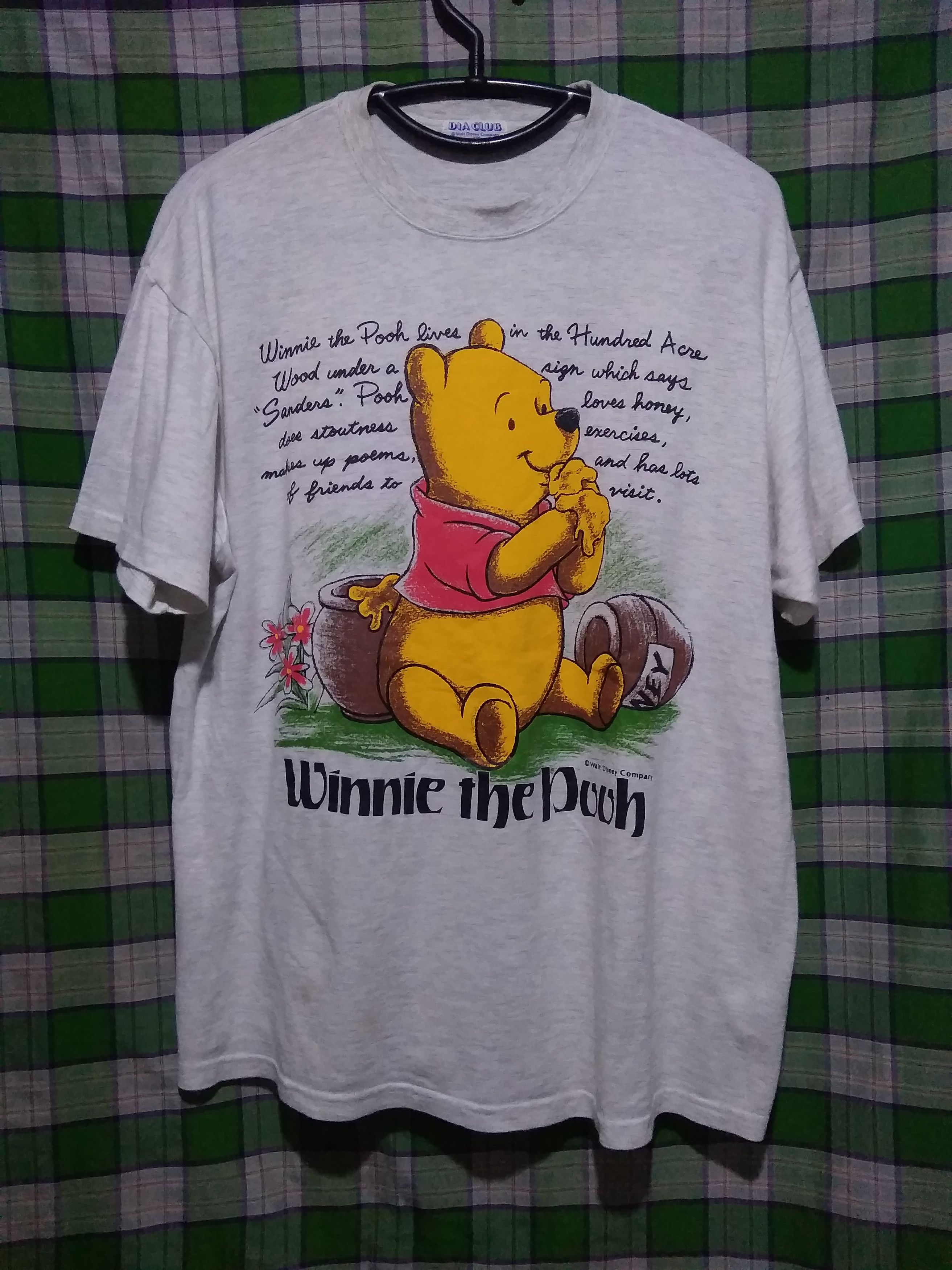 Disney × Vintage Vintage 90s Winnie The Pooh Walt Disney company XL Size US XL / EU 56 / 4 - 1 Thumbnail