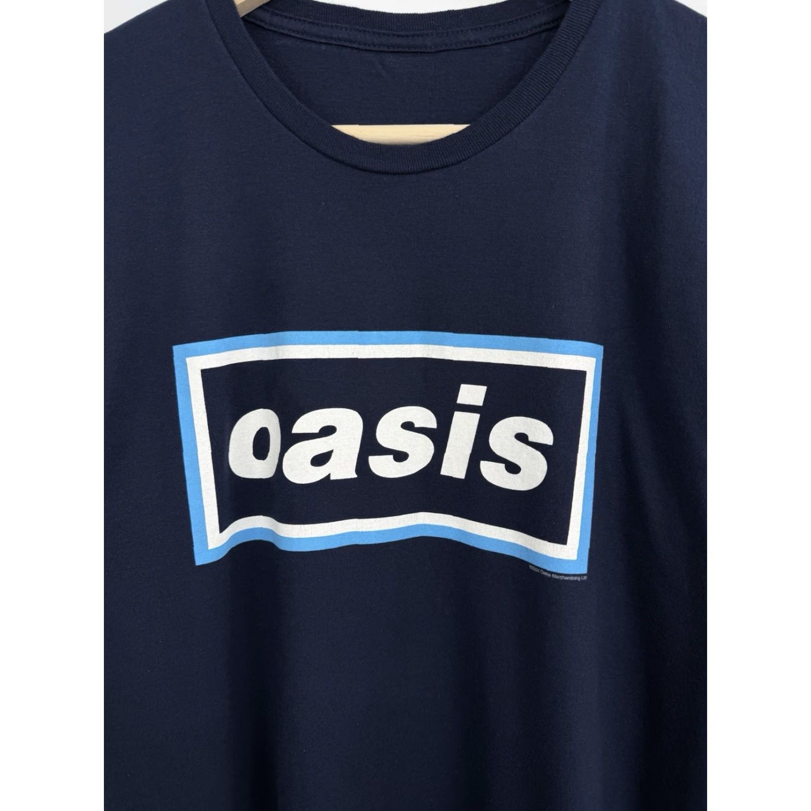 Vintage VINTAGE Oasis Maine Road 96 T-Shirt Liam Gallagher 2024 Size M Blue Mens Shirt Size US M / EU 48-50 / 2 - 4 Thumbnail