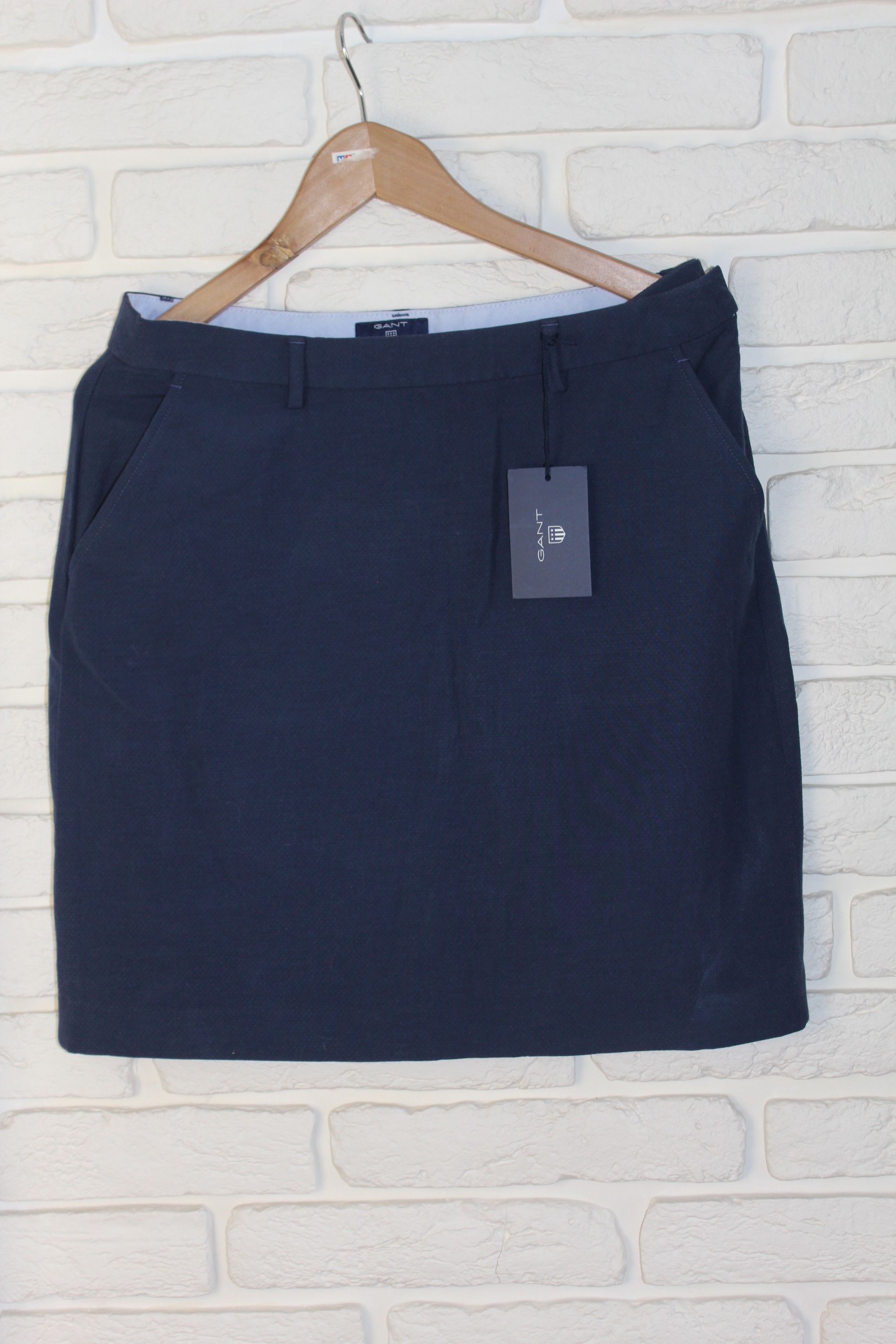 Gant Womens Gant Blue Mini Skirt Shorts Size UK 12 US 8 Size 30" / US 8 / IT 44 - 1 Thumbnail