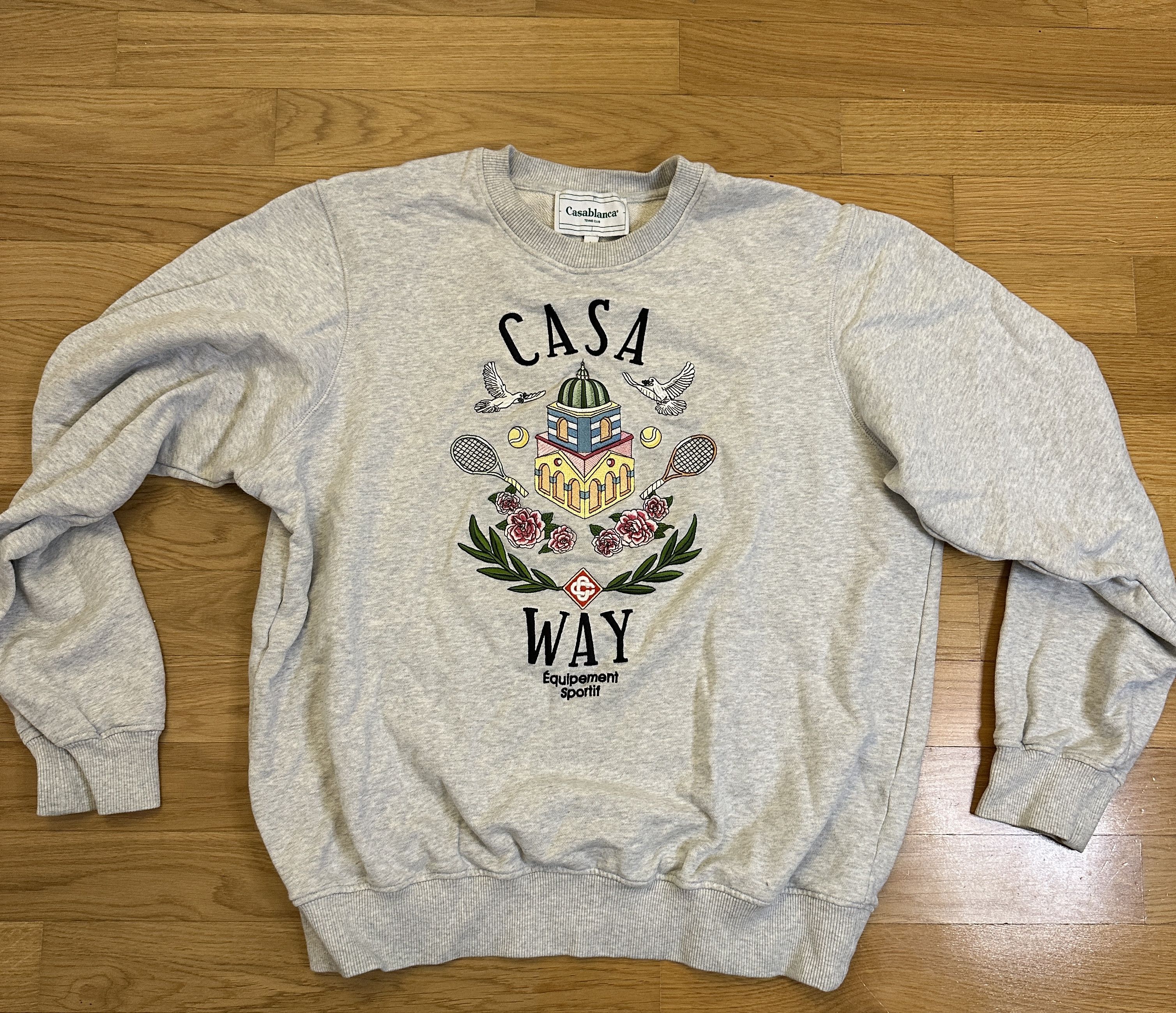 Casablanca Casablanca “Casa Way Équipement Sportif” Sweatshirt Size US L / EU 52-54 / 3 - 2 Thumbnail