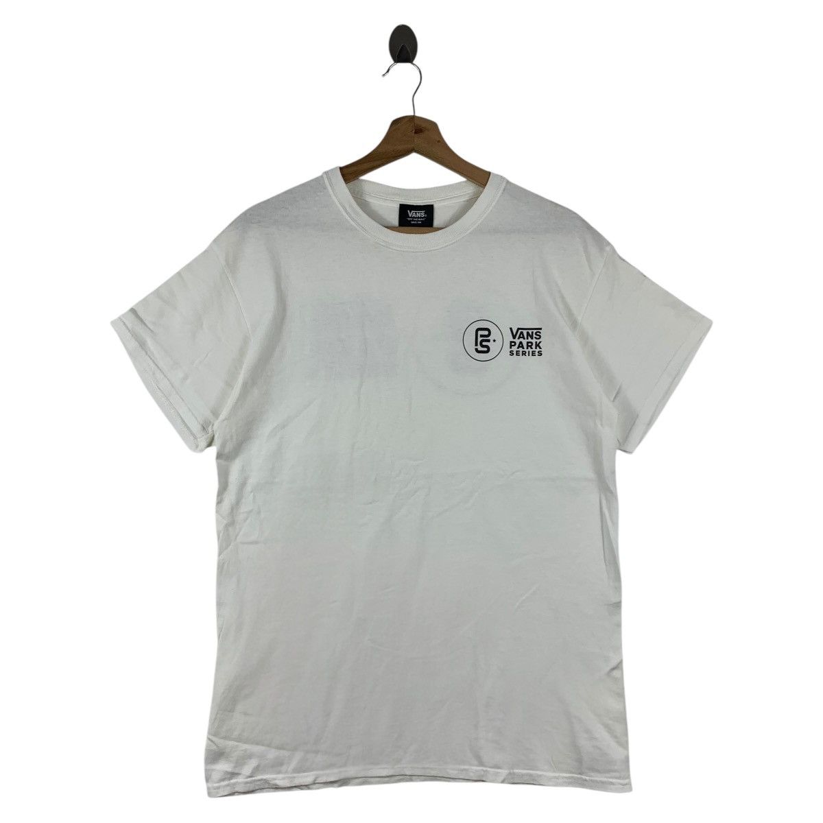 Vans Vintage VANS Big logo printed tee Size US M / EU 48-50 / 2 - 2 Thumbnail