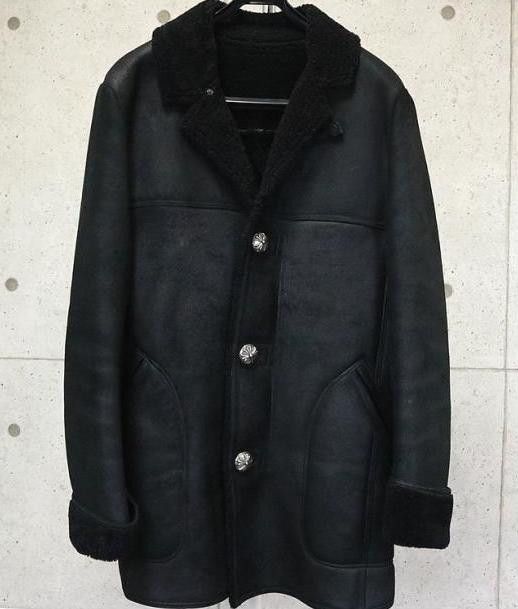 Chrome Hearts Chrome Hearts Shearling Dagger Zip Coat Size US M / EU 48-50 / 2 - 1 Thumbnail