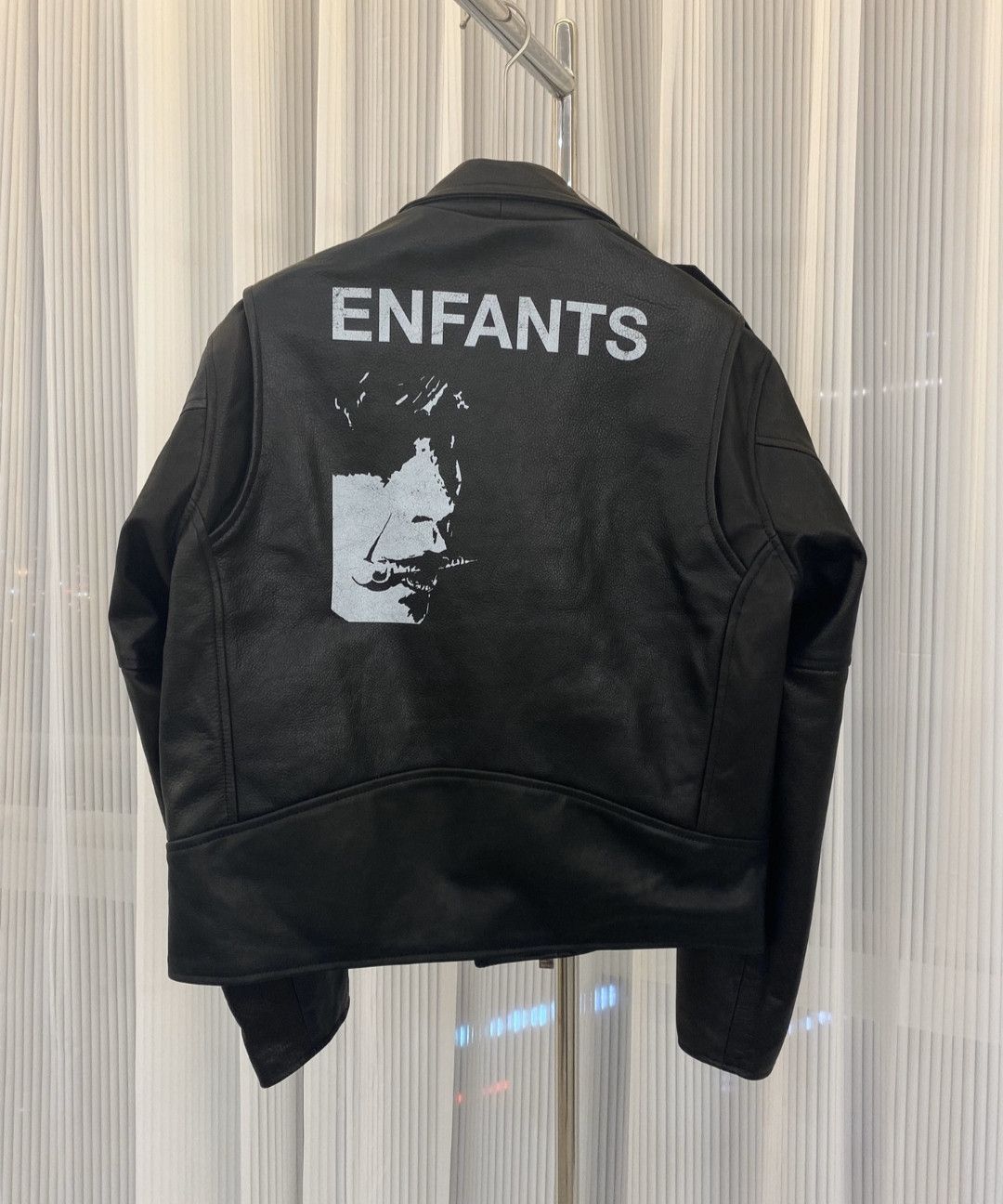 Enfants Riches Deprimes RICHES DEPRIMES ERD arm monogrammed logo leather jacket Size US M / EU 48-50 / 2 - 2 Thumbnail