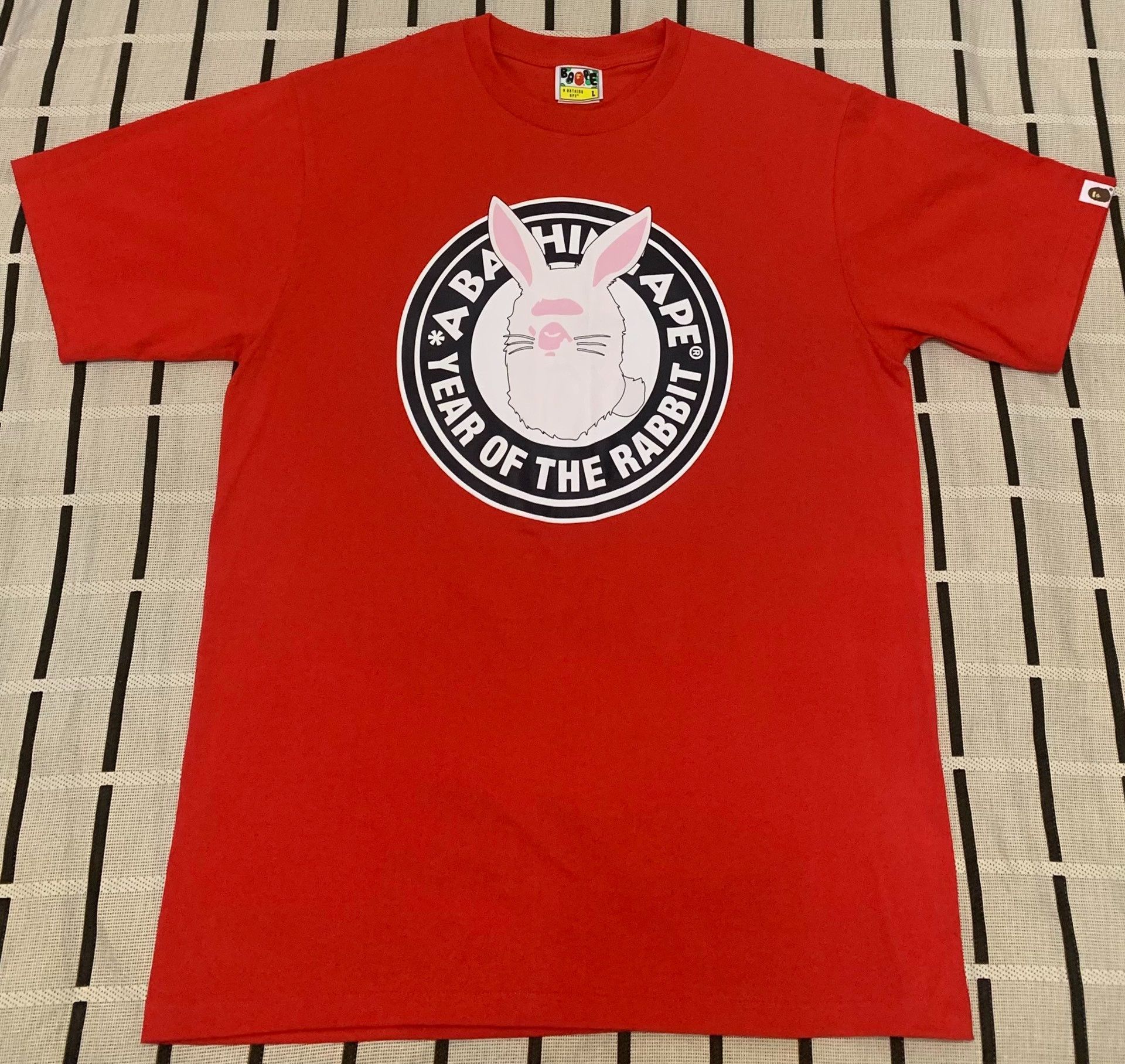 Bape Bape Limited Ape Head Pink T-Shirt L Men Size US L / EU 52-54 / 3 - 1 Thumbnail