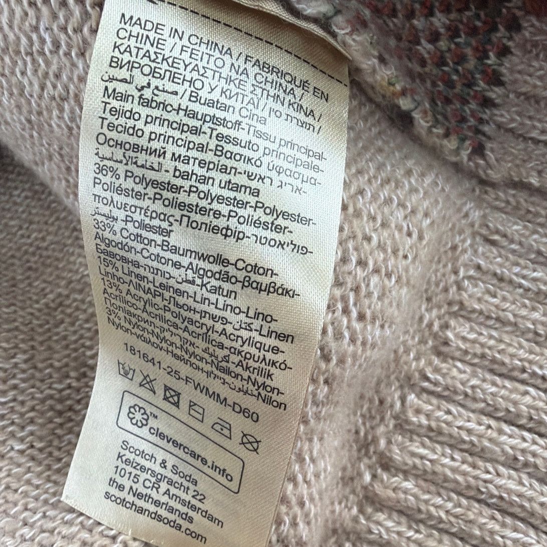 Scotch & Soda Scotch & Soda Mountain Tannin Loose Fit Pullover Sweater M Size US M / EU 48-50 / 2 - 9 Thumbnail