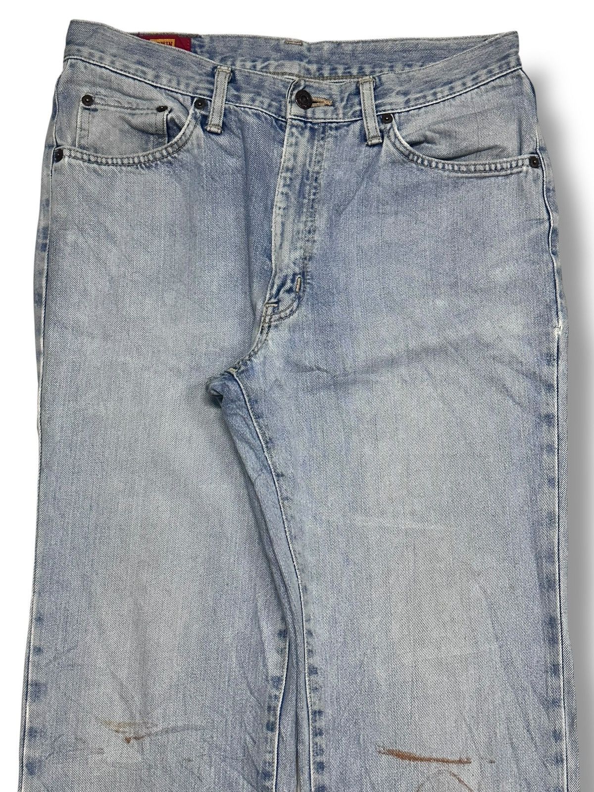 Edwin Edwin Vintage Us Classic Baggy Loose Style With BlueWash Size US 31 - 4 Thumbnail