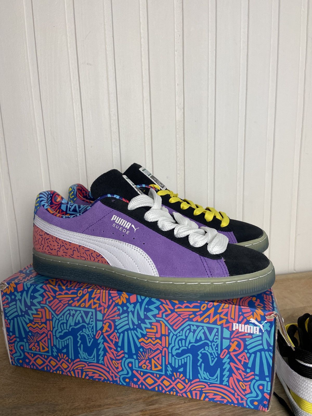 Puma New Puma Suede Classic XXI MTV Yo Ice Rare Size 9US Size US 9 / EU 42 - 5 Thumbnail