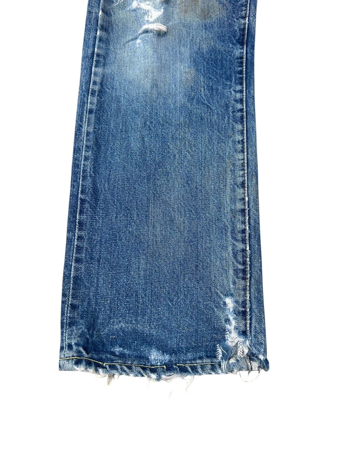 Levi's True 60s 70s Levi’s 501 Big E Distress Denim Selvedge Jeans Size US 30 / EU 46 - 10 Thumbnail