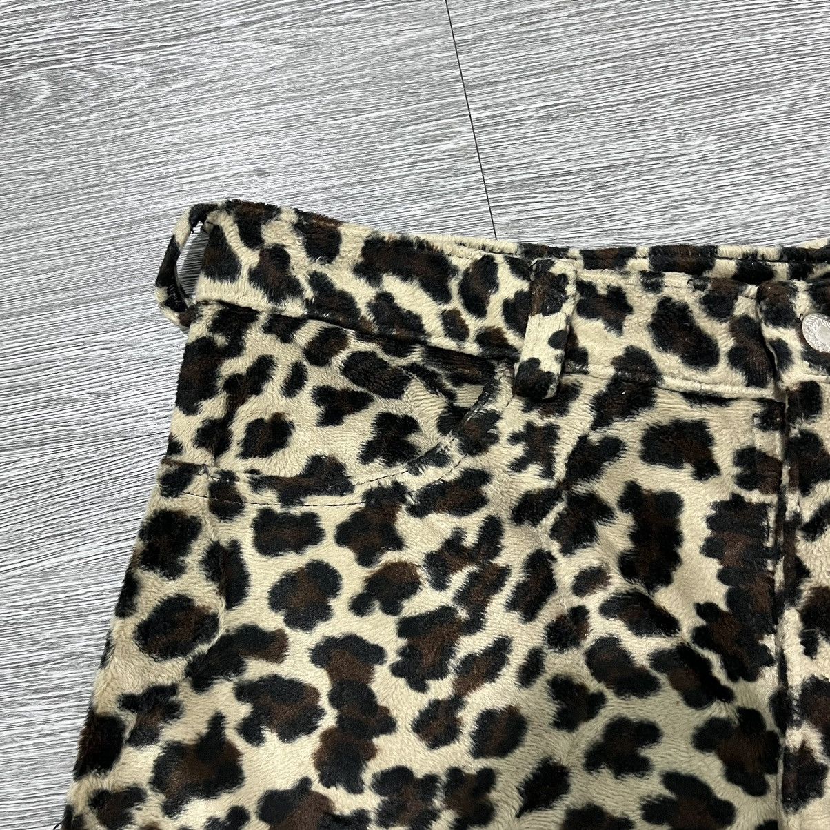 Japanese Brand Sexy Dynamite London Leopard Fleece Pant Size US 32 / EU 48 - 3 Thumbnail