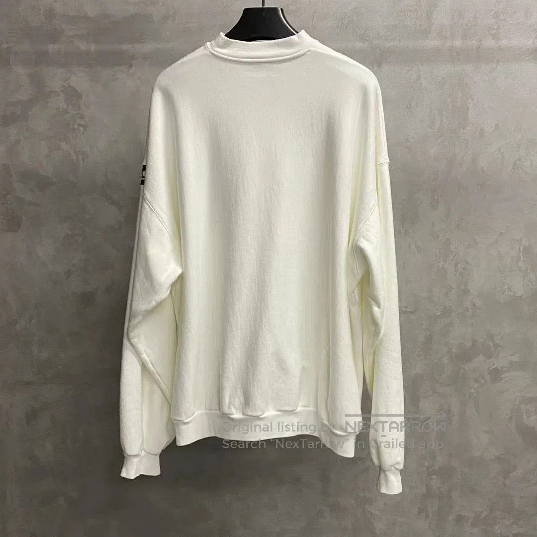 Balenciaga Balenciaga x adidas White Logo Sweatshirt. Size US S / EU 44-46 / 1 - 2 Thumbnail