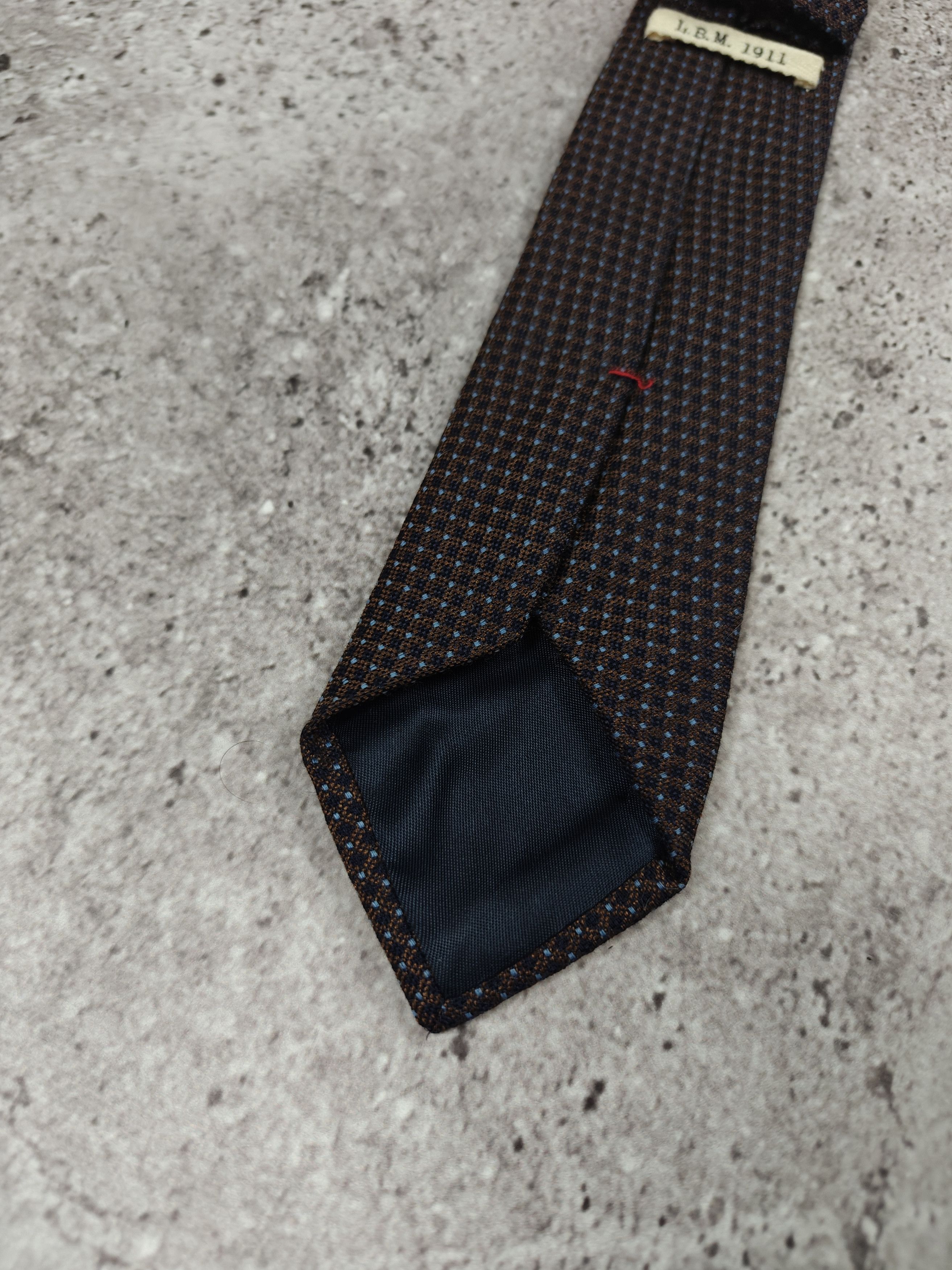 L.B.M. 1911 L.B.M. 1911 Tie Wool/Silk Brown Italy Size ONE SIZE - 7 Thumbnail