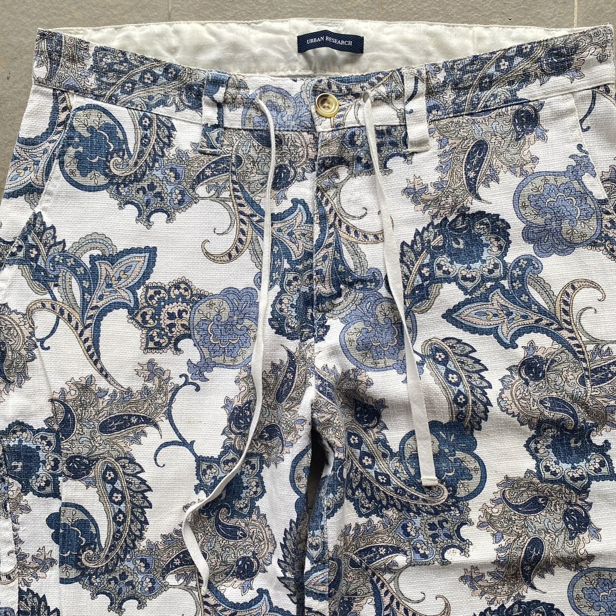 URBAN RESEARCH DOORS Urban research paisley cropped pants Size US 32 / EU 48 - 2 Thumbnail
