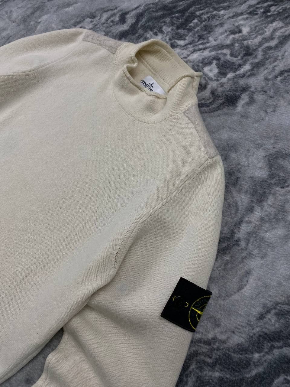 Stone Island Stone Island Knit Sweater Wool Men Size S White Size US S / EU 44-46 / 1 - 2 Thumbnail