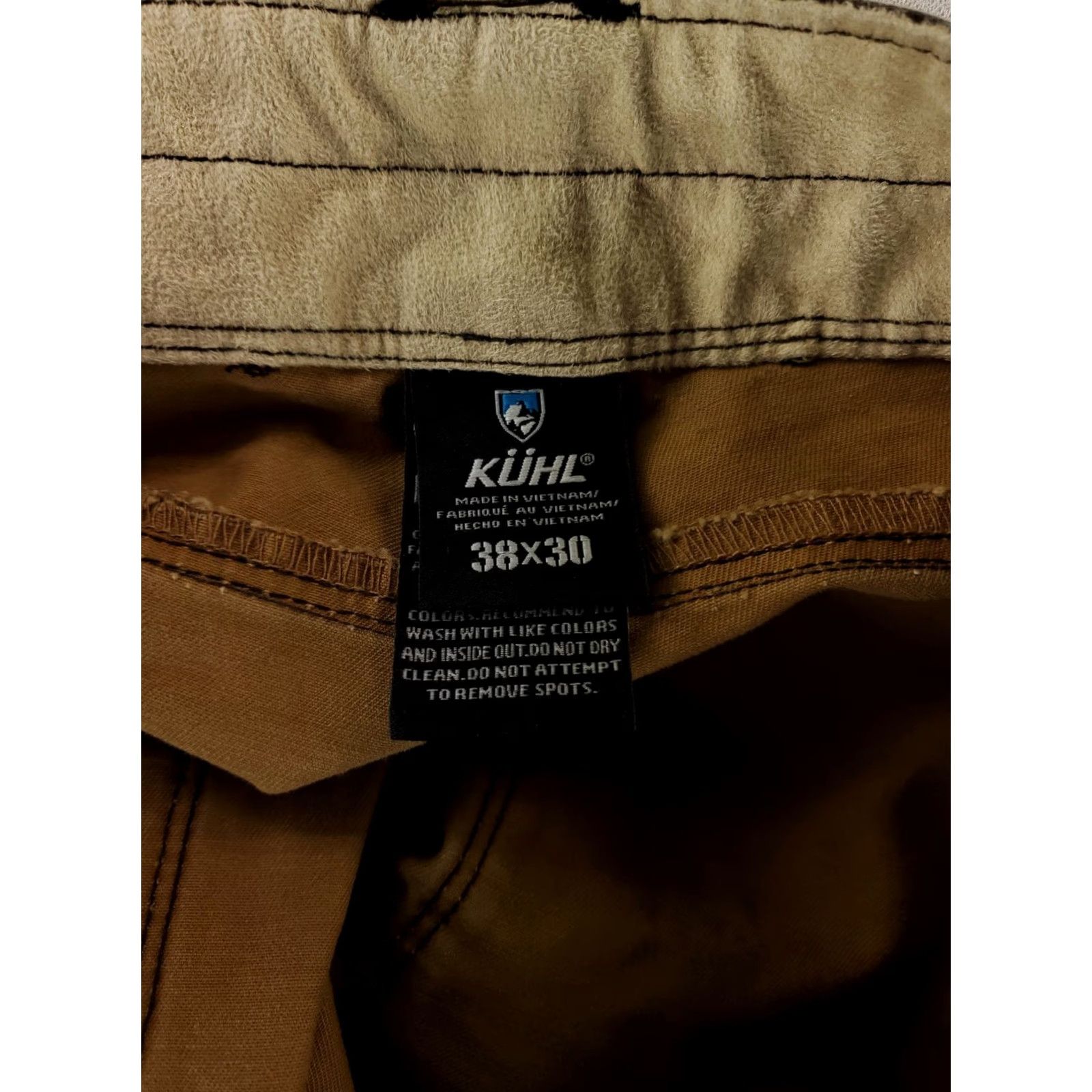 Vintage VINTAGE Kuhl Free Rydr Pants Jeans Patina Dye Brown Mens 39x30 Inseam 30 Regular Chino Brown Mens Size US 39 - 6 Thumbnail