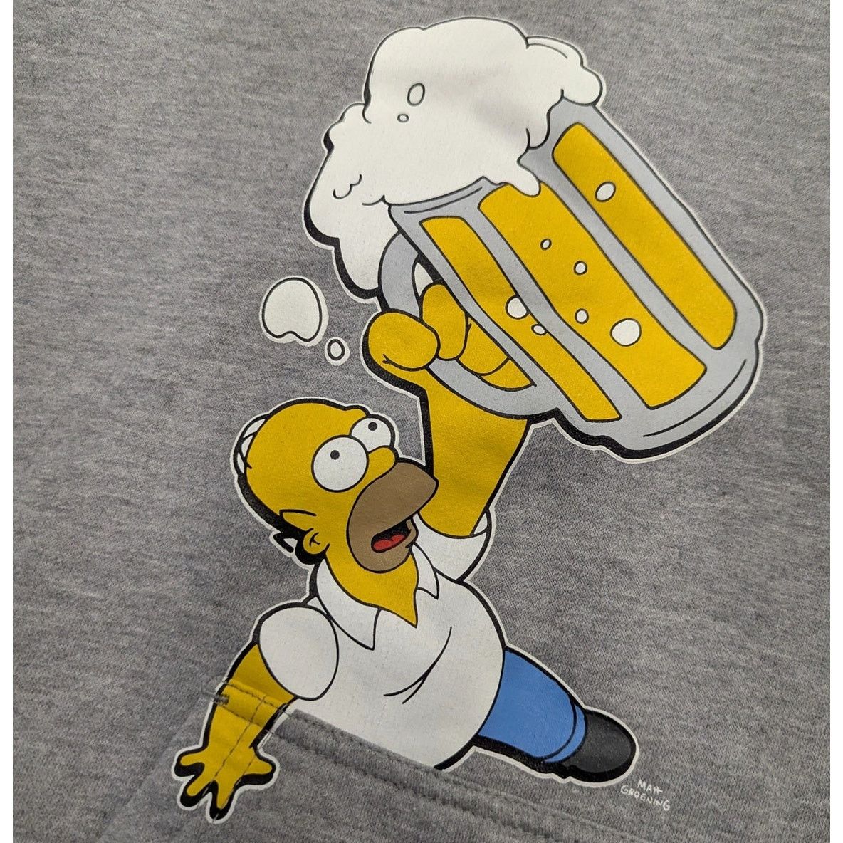 Cartoon Network × The Simpsons × Vintage Y2K 2004 The Simpsons Homer's Beer Hoodie Size US XL / EU 56 / 4 - 2 Thumbnail