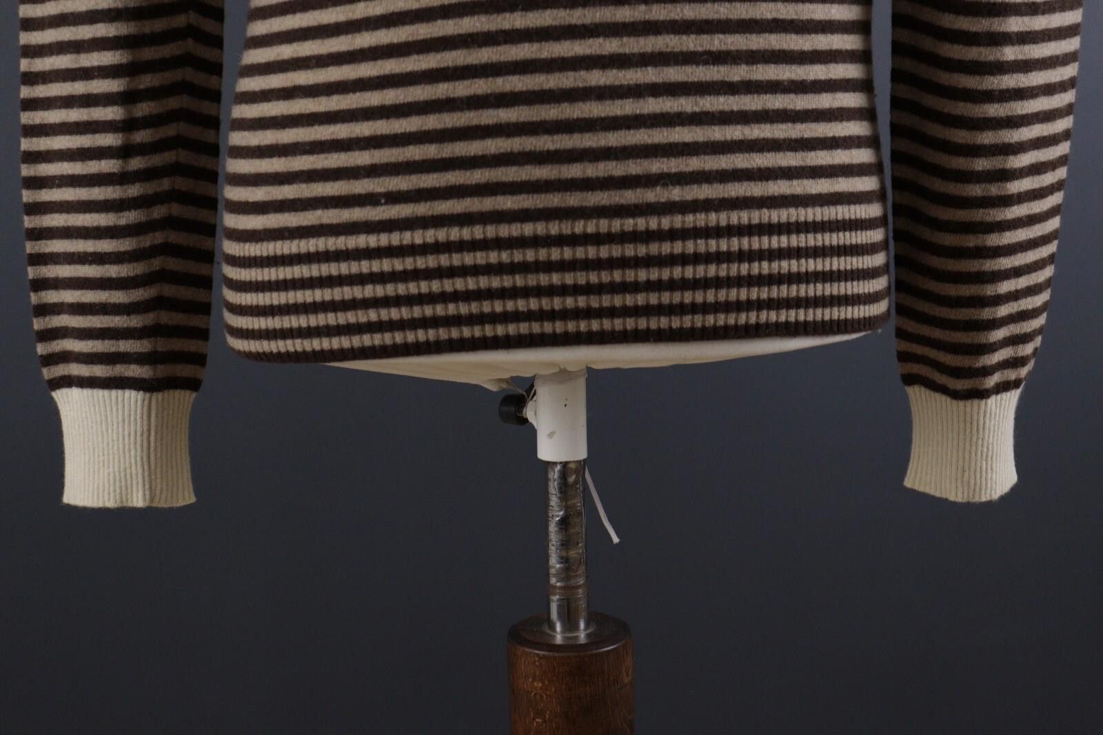 La Martina La Martina Brown Stripe Wool Brown Men's Sweater Size M Size US M / EU 48-50 / 2 - 9 Thumbnail
