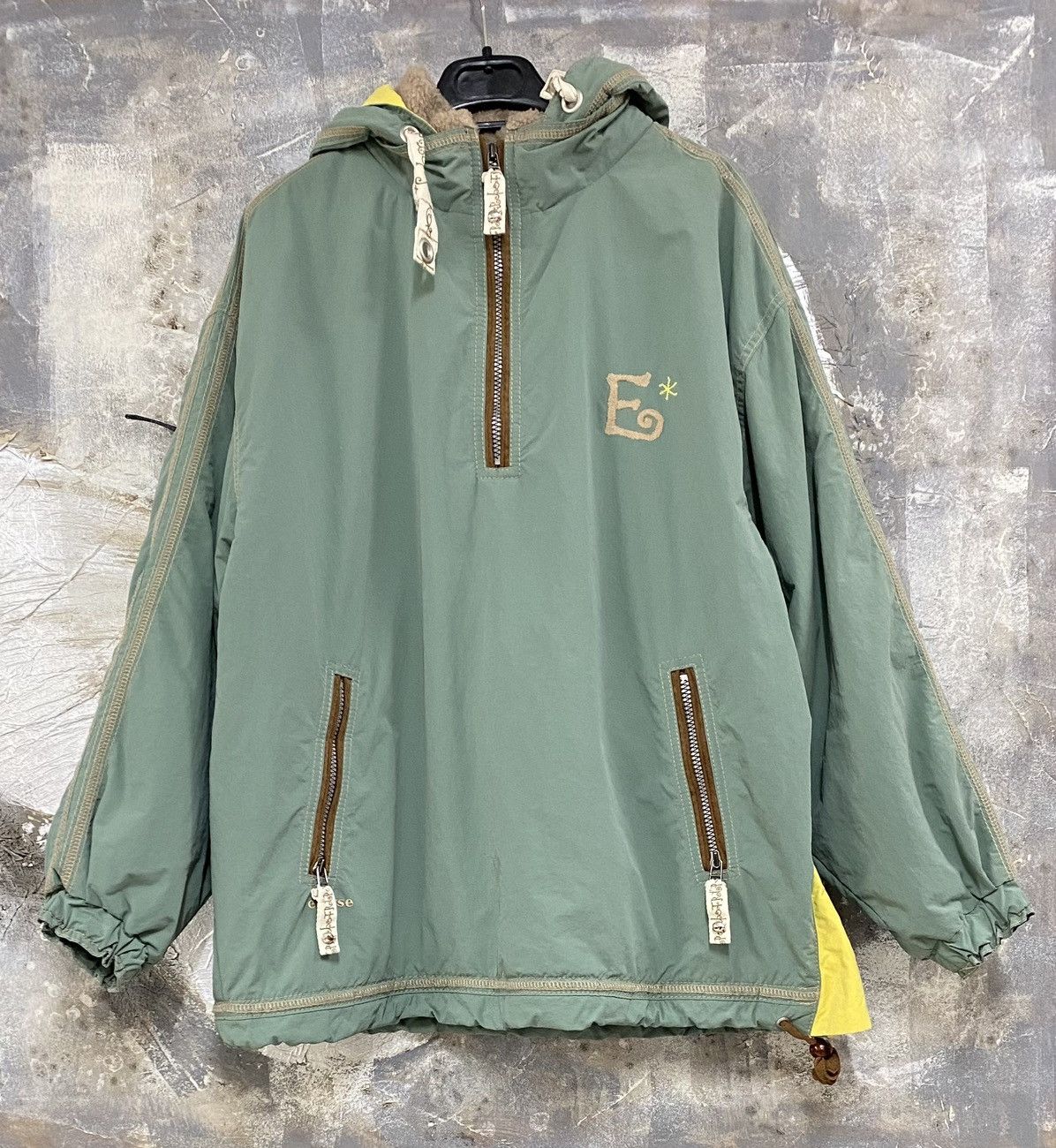 Ellesse × Goldwin Vintage Ellesse Half Zipper Hoodie Jacket Size US M / EU 48-50 / 2 - 1 Thumbnail