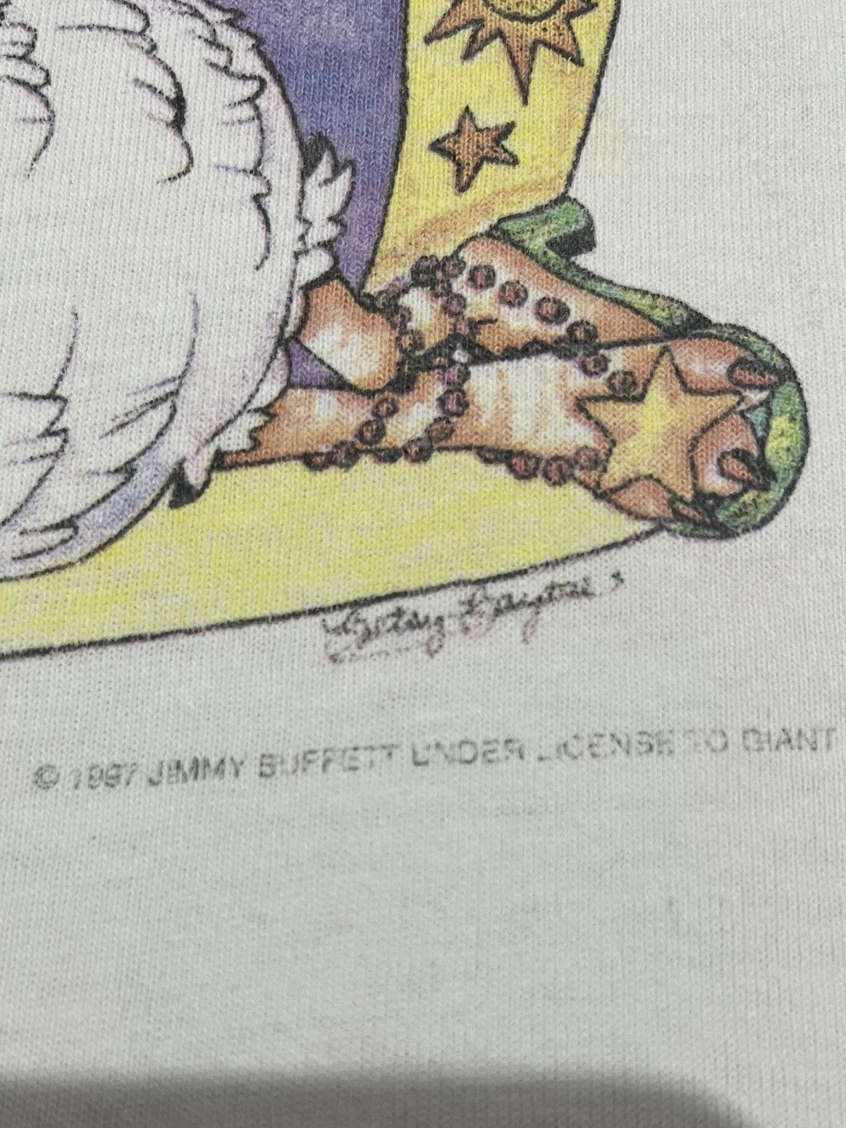 Vintage JIMMY BUFFETT 90s Size US XXL / EU 58 / 5 - 6 Thumbnail