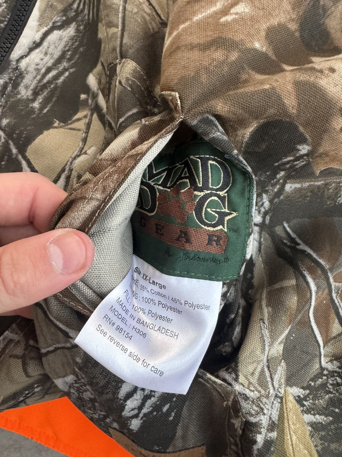 Vintage Vintage Bob Allen Mad Dog Realtree Camo Streetwear Vest Size US XXL / EU 58 / 5 - 6 Thumbnail