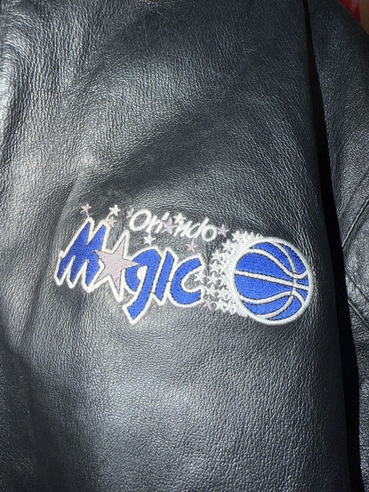 Pro Player Vintage Pro Player ‘Orlando Magic’ Leather Jacket Black Size US XL / EU 56 / 4 - 5 Thumbnail