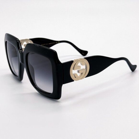 Gucci NEW GUCCI SUNGLASSES GG1022S 001 BLACK WOMEN EYEWEAR GUCCI Size ONE SIZE - 8 Thumbnail