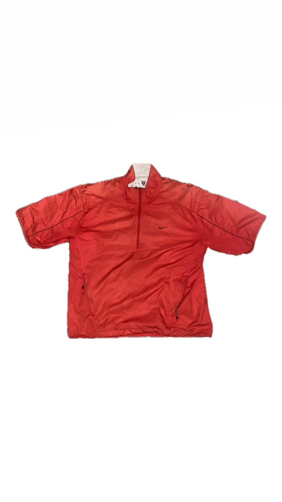 Nike Men Nike Goft Clima Fit Red 1/4 ZIp Windbreaker Size US L / EU 52-54 / 3 - 1 Thumbnail