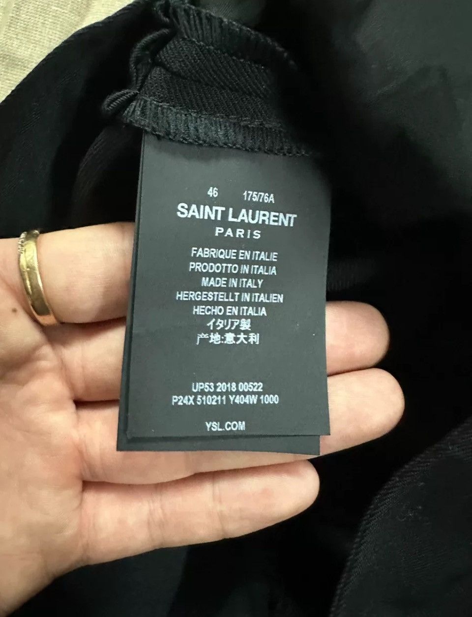 Saint Laurent Paris Saint Laurent suit set Size US S / EU 44-46 / 1 - 7 Thumbnail