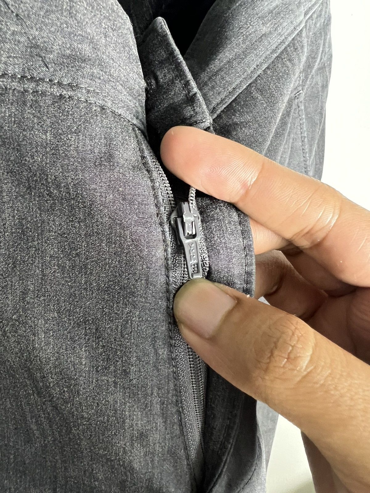 Helmut Lang Helmut Lang Seersucker Elastane Pants Size US 32 / EU 48 - 6 Thumbnail